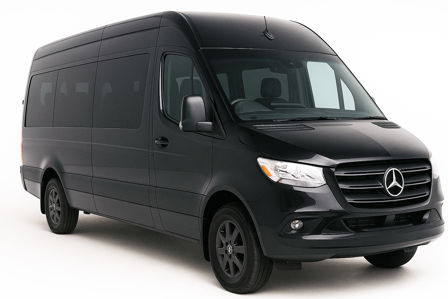 Mercedes Sprinter van for group transfers to Resorts World